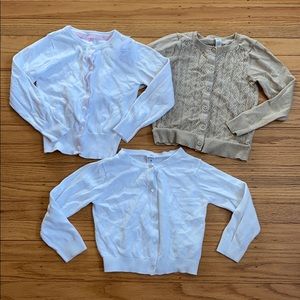 4T cotton cardigans bundle lot